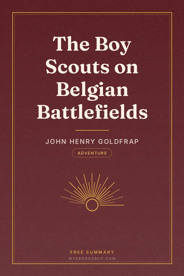 Cover of The Boy Scouts on Belgian Battlefields