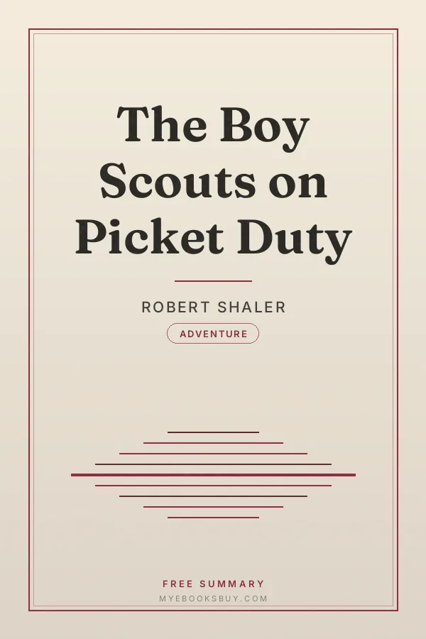 Cover of The Boy Scouts on Picket Duty