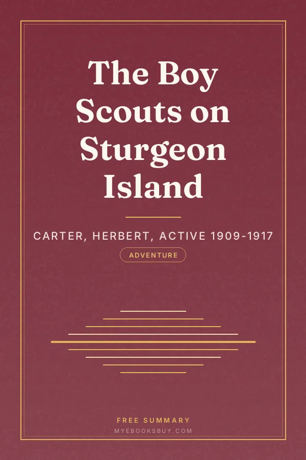 Cover of The Boy Scouts on Sturgeon Island