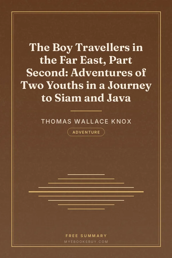 Cover of The Boy Travellers in the Far East, Part Second: Adventures of Two Youths in a Journey to Siam and Java