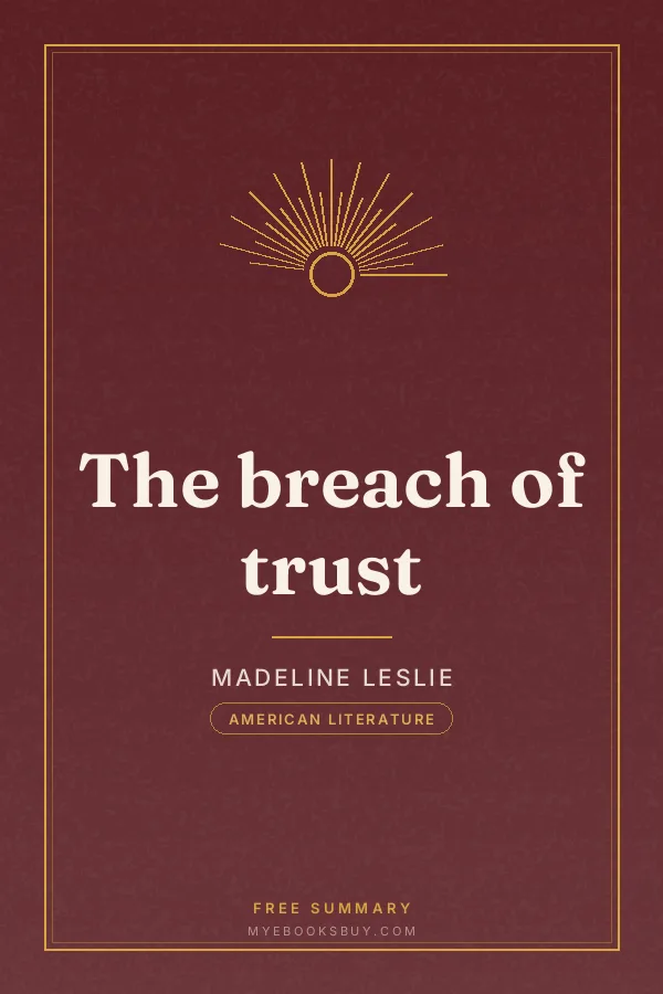 Cover of The breach of trust