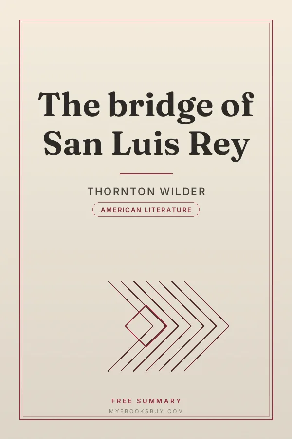 Cover of The bridge of San Luis Rey