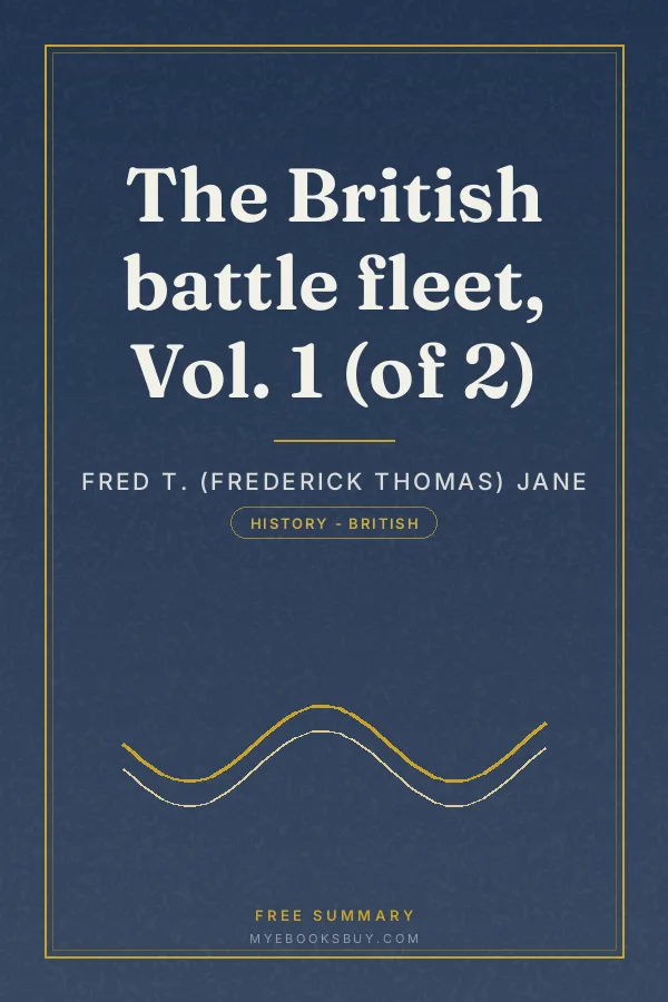 Cover of The British battle fleet, Vol. 1 (of 2)