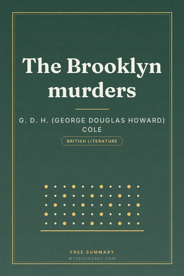 Cover of The Brooklyn murders