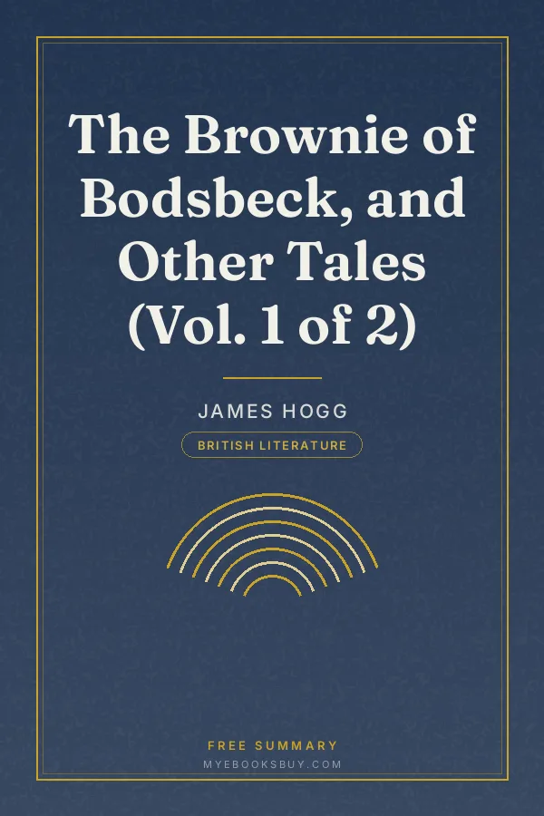 Cover of The Brownie of Bodsbeck, and Other Tales (Vol. 1 of 2)