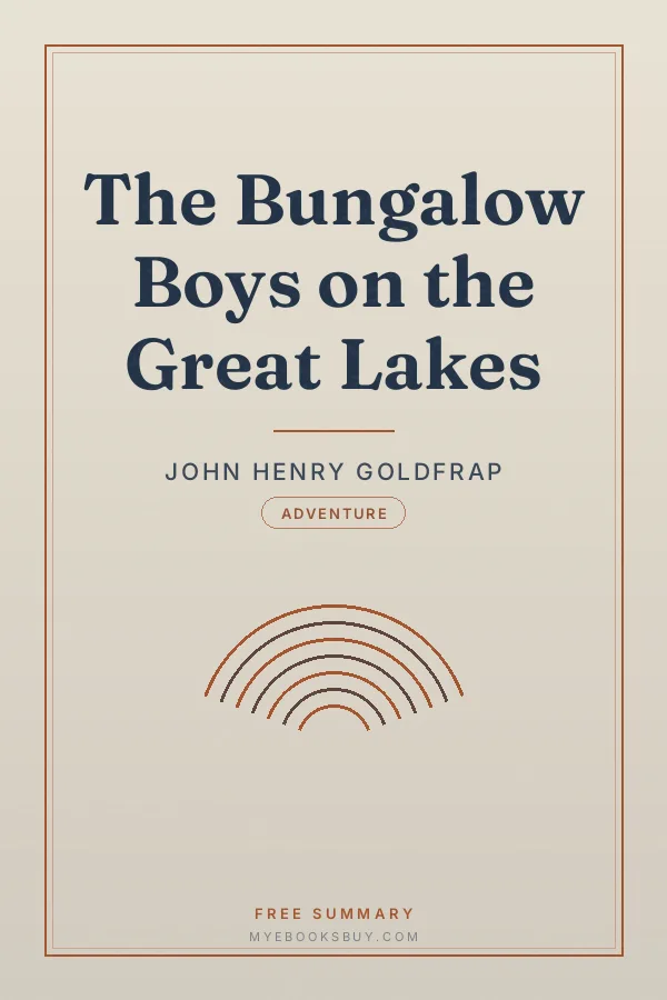 Cover of The Bungalow Boys on the Great Lakes