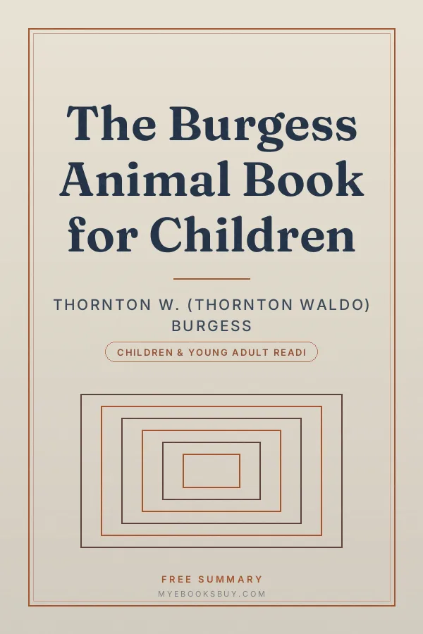 Cover of The Burgess Animal Book for Children