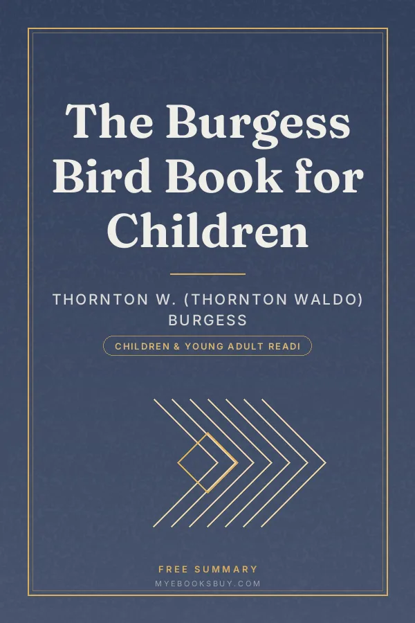 Cover of The Burgess Bird Book for Children