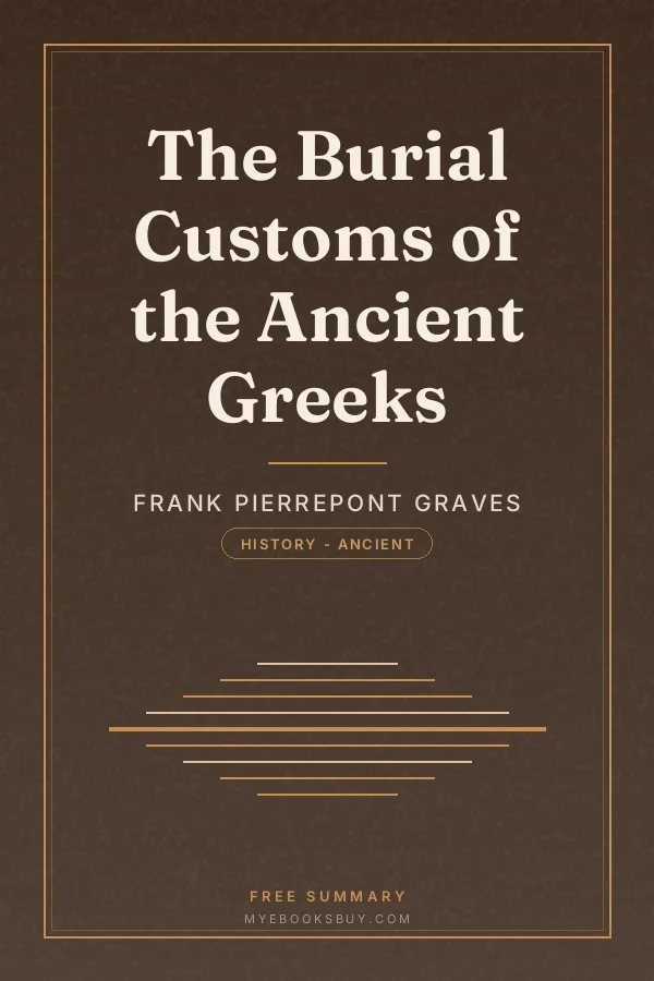 Cover of The Burial Customs of the Ancient Greeks