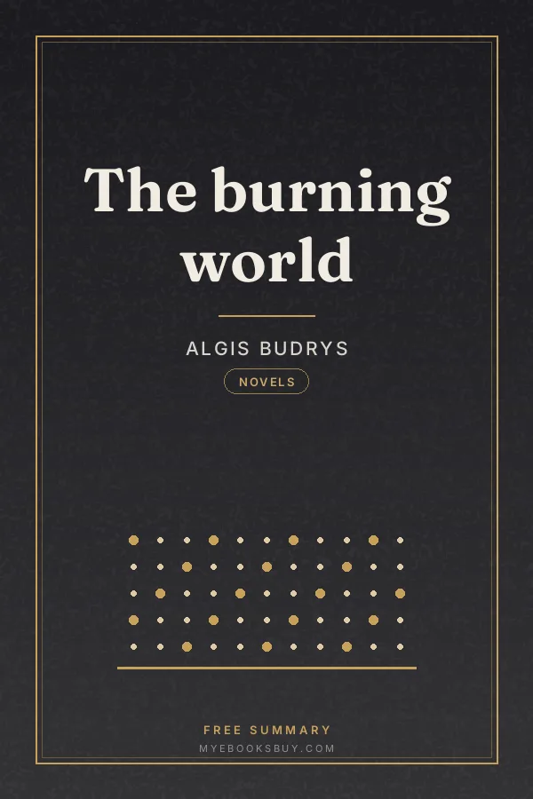 Cover of The burning world