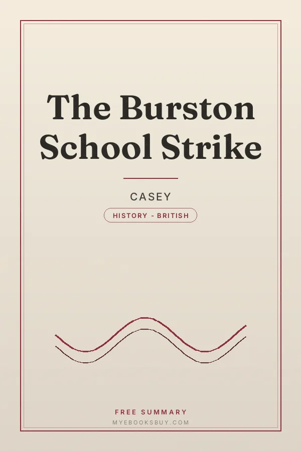 Cover of The Burston School Strike