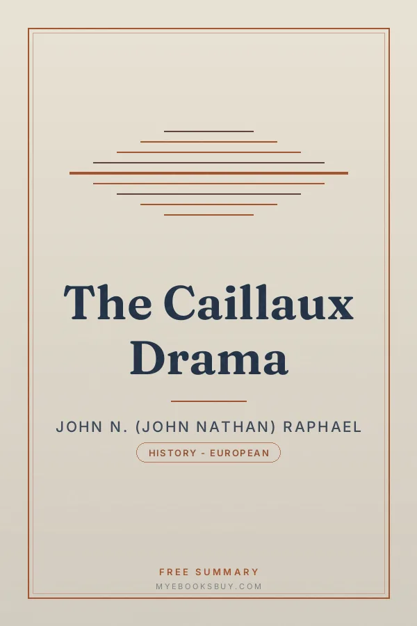Cover of The Caillaux Drama