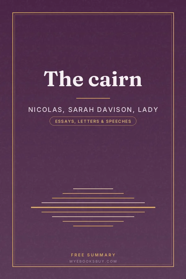 Cover of The cairn
