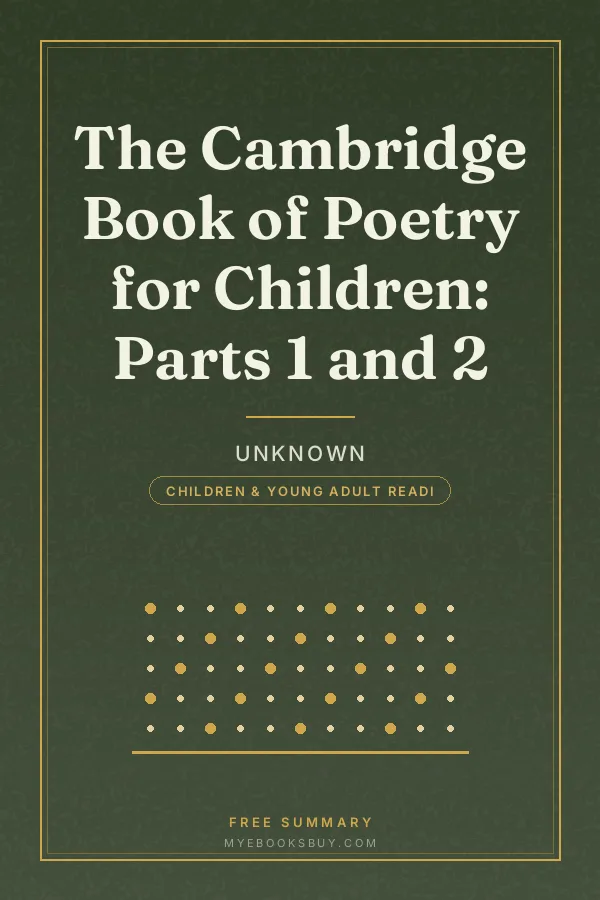 Cover of The Cambridge Book of Poetry for Children: Parts 1 and 2