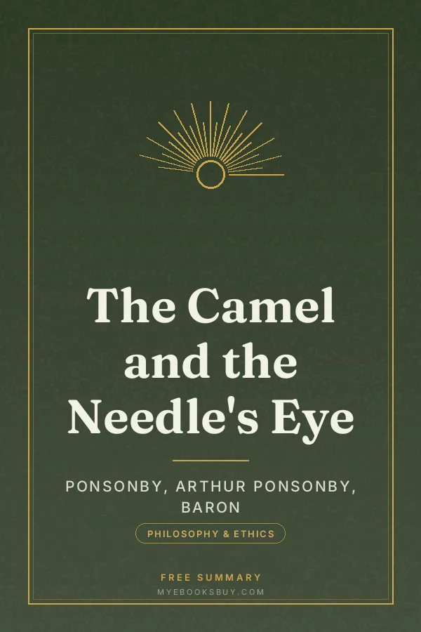 Cover of The Camel and the Needle's Eye