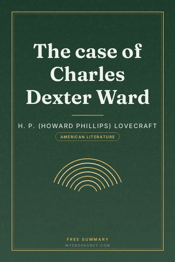 Cover of The case of Charles Dexter Ward