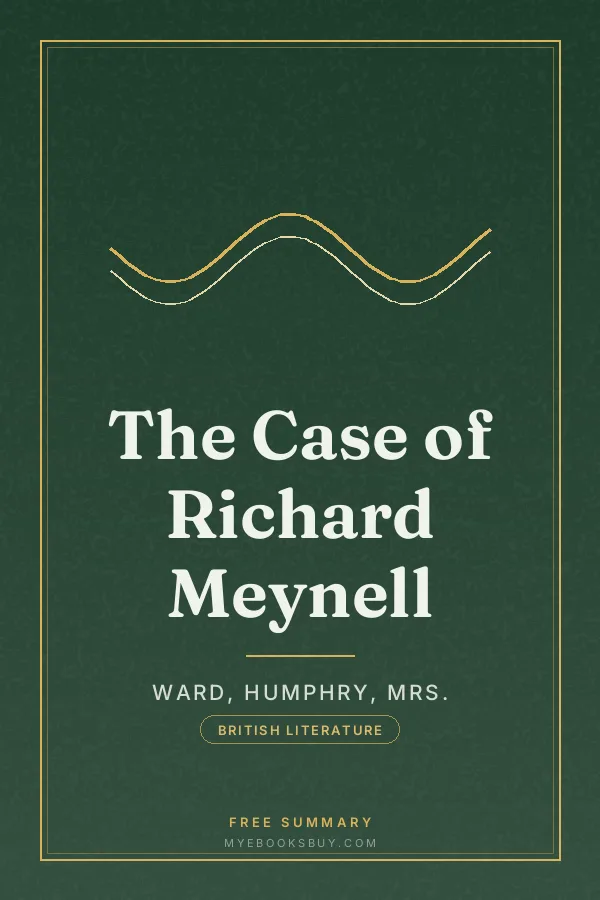 Cover of The Case of Richard Meynell