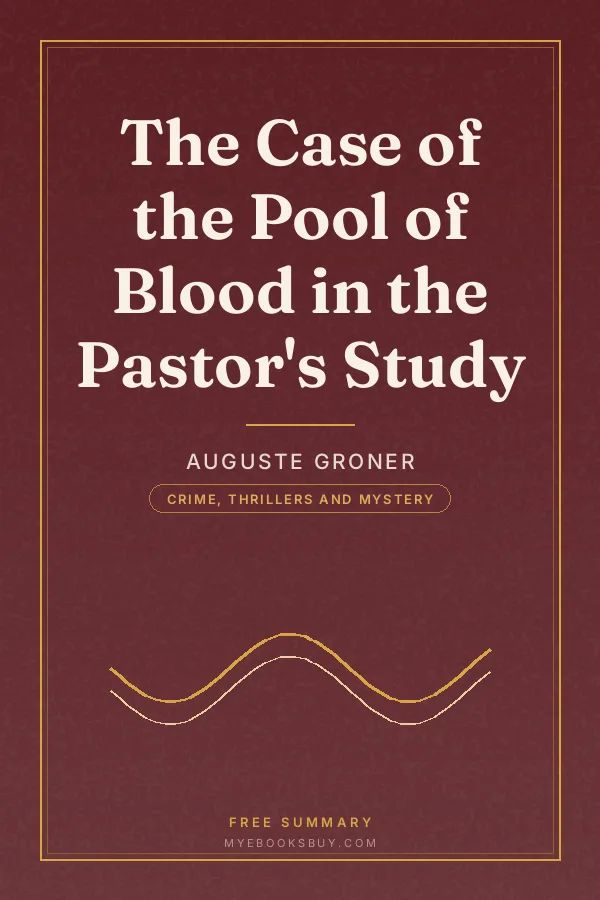 Cover of The Case of the Pool of Blood in the Pastor's Study