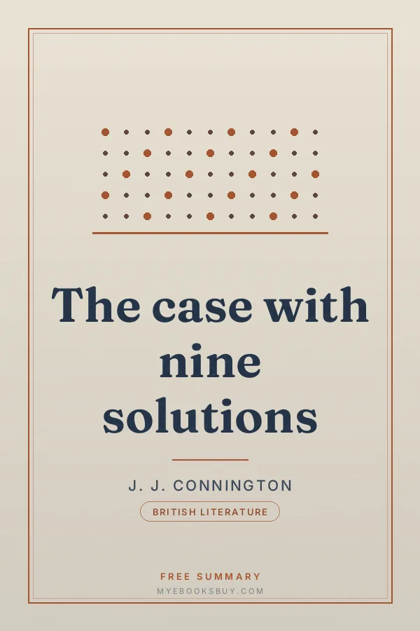 Cover of The case with nine solutions