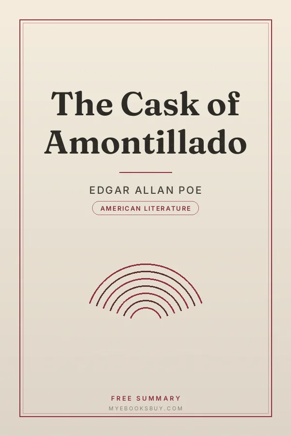 Cover of The Cask of Amontillado