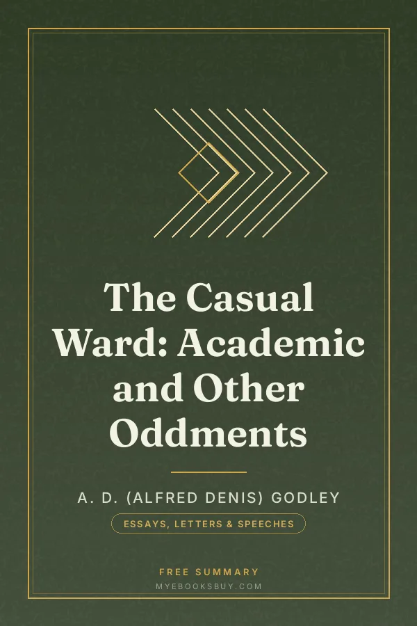 Cover of The Casual Ward: Academic and Other Oddments
