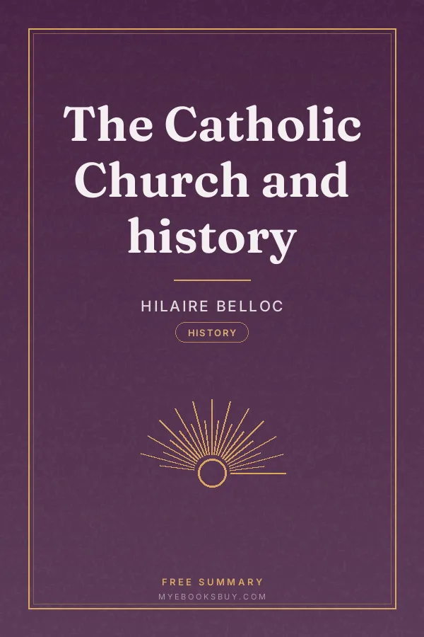 Cover of The Catholic Church and history