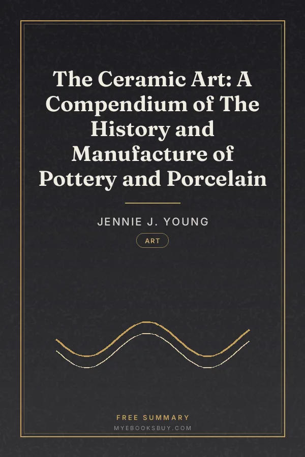 Cover of The Ceramic Art: A Compendium of The History and Manufacture of Pottery and Porcelain