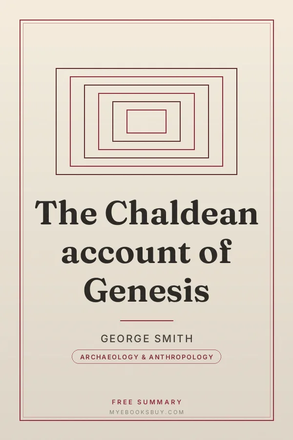 Cover of The Chaldean account of Genesis