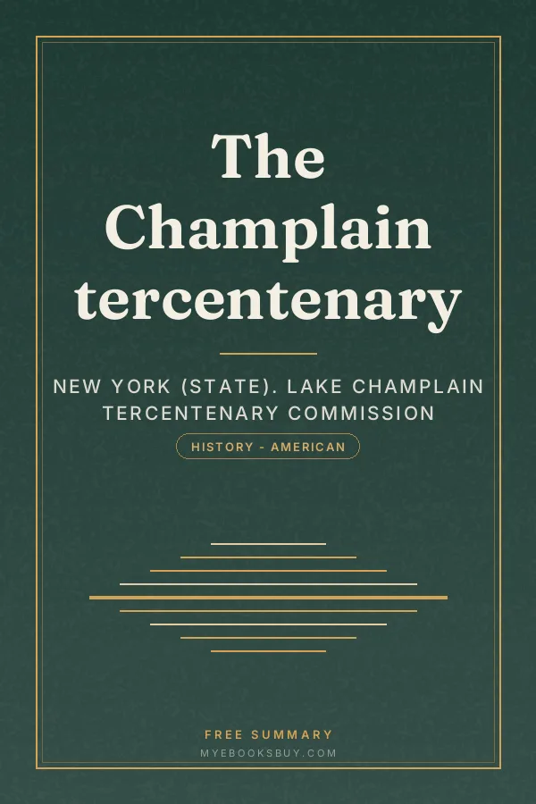 Cover of The Champlain tercentenary