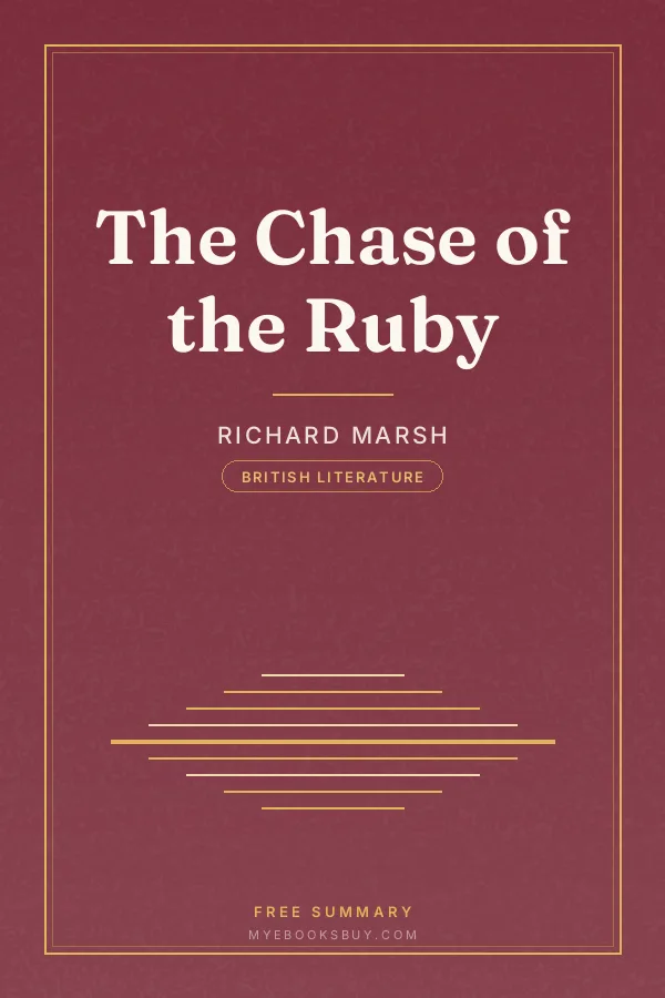 Cover of The Chase of the Ruby
