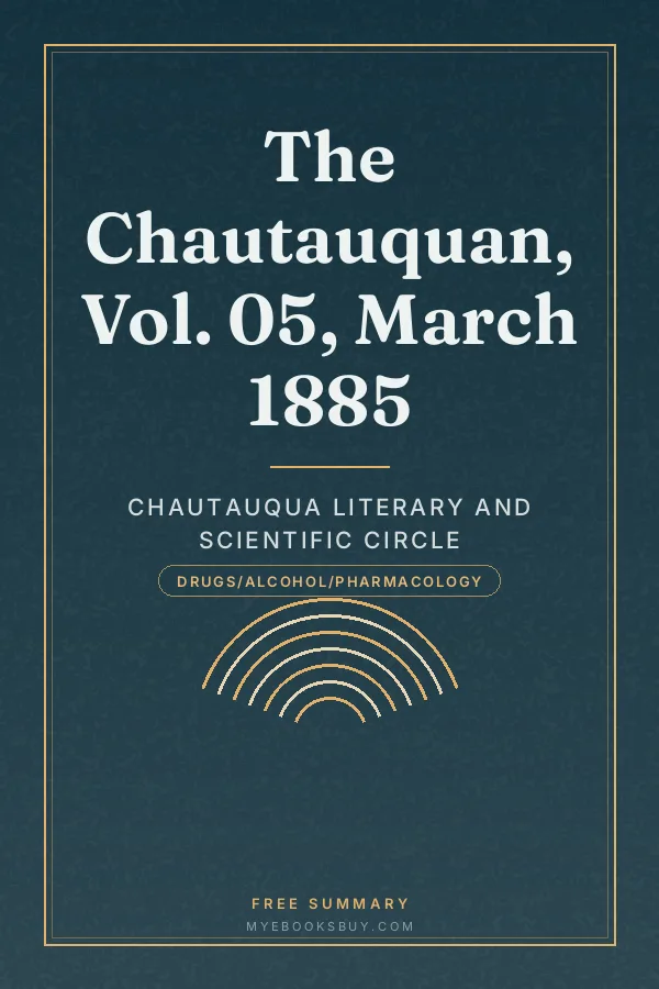 Cover of The Chautauquan, Vol. 05, March 1885