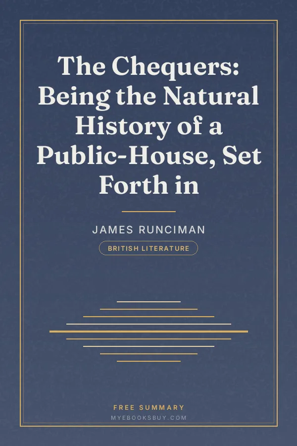 Cover of The Chequers: Being the Natural History of a Public-House, Set Forth in