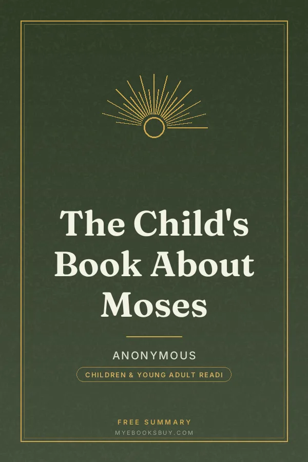 Cover of The Child's Book About Moses