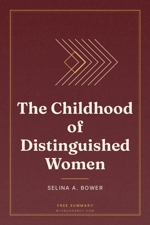 Cover of The Childhood of Distinguished Women