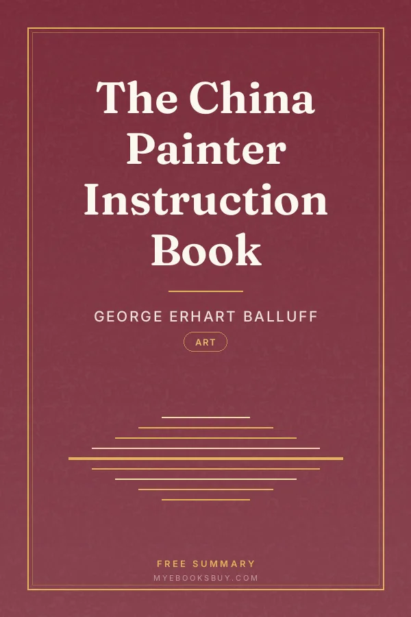 Cover of The China Painter Instruction Book