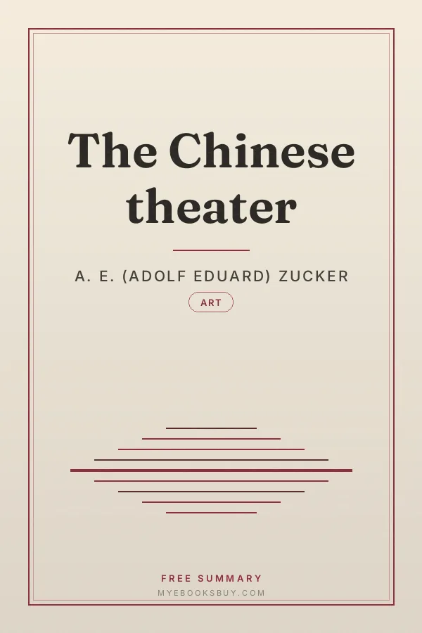 Cover of The Chinese theater