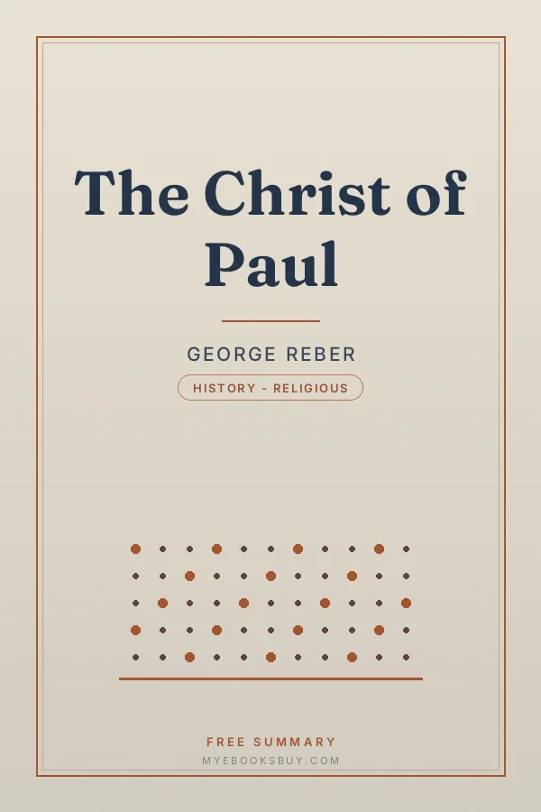 Cover of The Christ of Paul