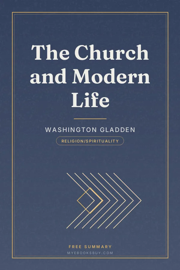 Cover of The Church and Modern Life