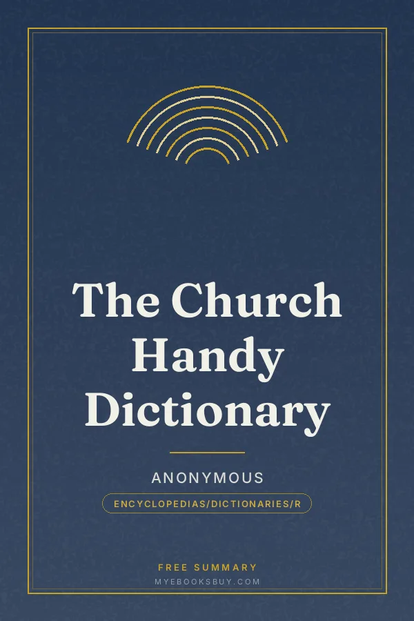 Cover of The Church Handy Dictionary