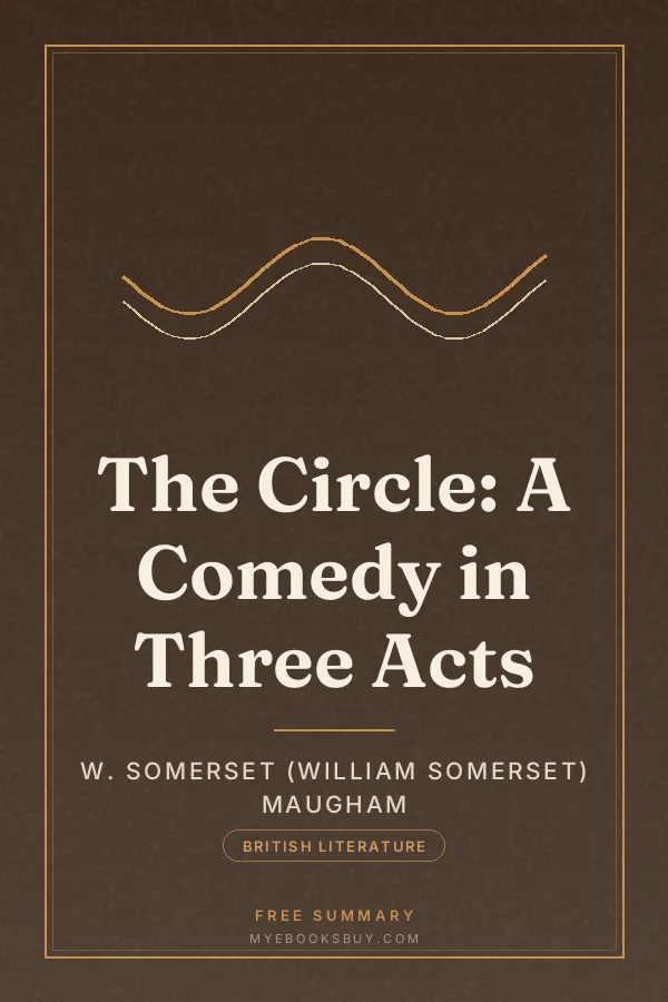 Cover of The Circle: A Comedy in Three Acts