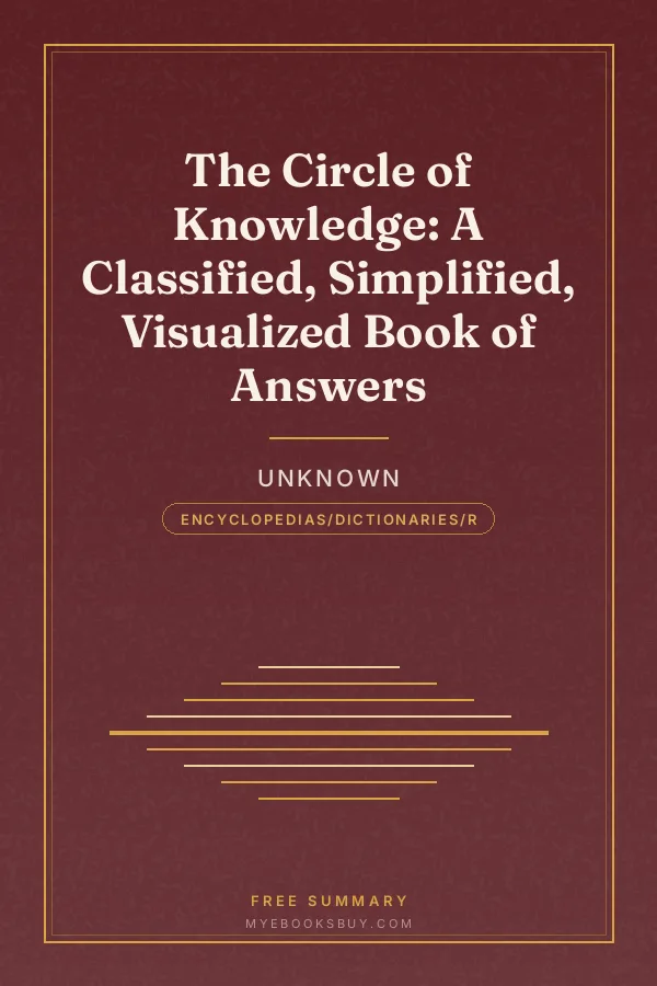 Cover of The Circle of Knowledge: A Classified, Simplified, Visualized Book of Answers