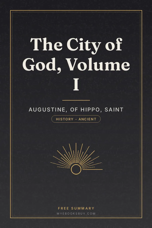 Cover of The City of God, Volume I