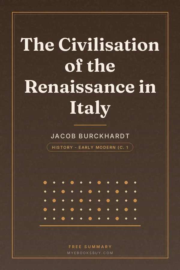 Cover of The Civilisation of the Renaissance in Italy