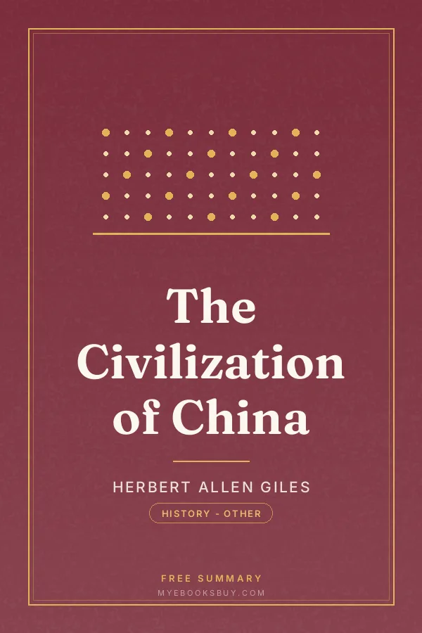 Cover of The Civilization of China