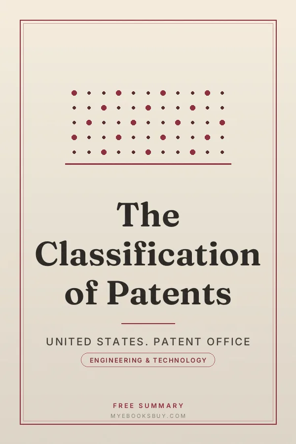 Cover of The Classification of Patents