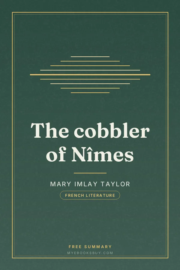 Cover of The cobbler of Nîmes