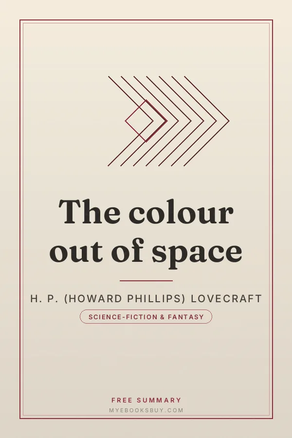 Cover of The colour out of space