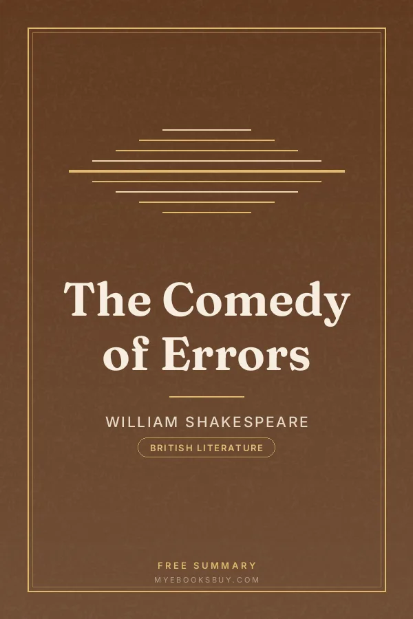 Cover of The Comedy of Errors