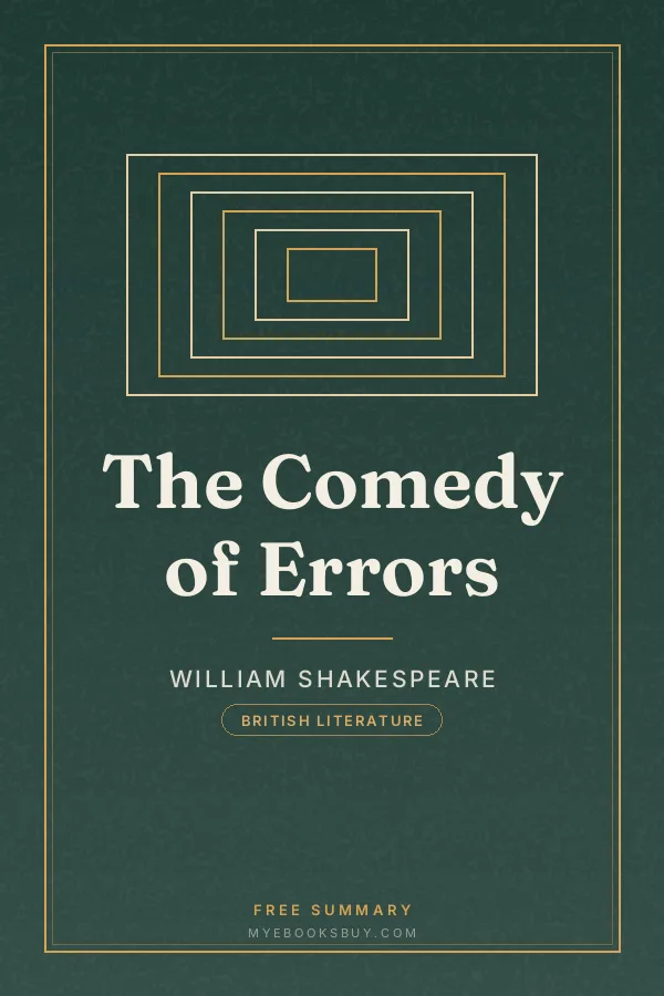 Cover of The Comedy of Errors