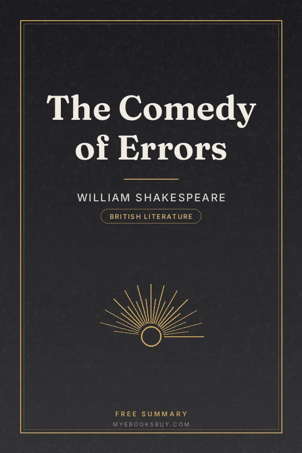 Cover of The Comedy of Errors